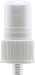 Spray Mister white 20-410 ribbed for 4 oz bottles #3251