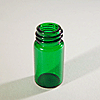 Green Glass Vials