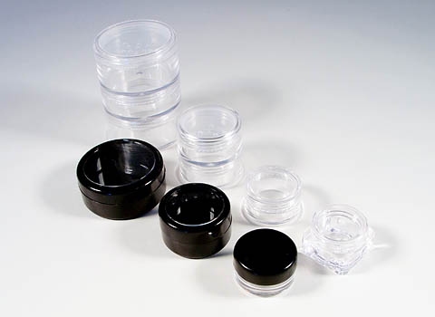 Plastic Cosmetic Jars