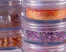 Clear Plastic Stacking Jars