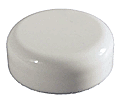 Caps 33mm White Dome linerless #DC33