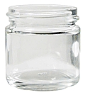 1 oz Straight Sided Jars without caps (43-400)     #J01