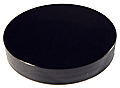Caps 58-400 black smooth with F-217 #M0174C-P217
