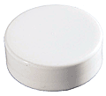 Caps 33-400 white smooth pressure sensitive  #M2050C