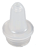 Plugs for Plastic Dropper Bottles 1/4-1/2 oz.(Uncontrol) #N2120-UNC