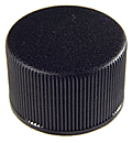 Caps 20-410 Black Ribbed with F-217 liner #N3013B
