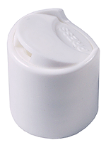 Smooth PS White Disc Dispensing Cap 20-410 #N3278C