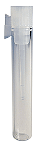 3/8 dram Glass Sampler Vial with plug #PS3-8-48