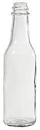 10 oz Woozy Sauce Glass Bottles  without cap 24-414     <br><font color=red>Temporary Out of Stock</font> #WS-10