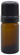 10 ml Amber Glass Euro-Dropper Bottles with cap black  DBA10-24