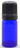 5 mL Blue Euro-Dropper Glass Bottles  with black cap DBB05-24