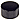 Caps black phenolic 18-400      M03025